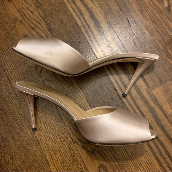 FINAL REDUCTION ‼️ New 🤍 La Perla Zanotti Peep Toe Mule 9 - Picture 6 of 15